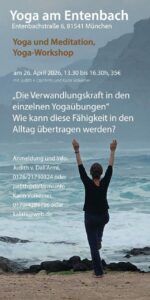 Yoga Workshop München Giesing Entenbach